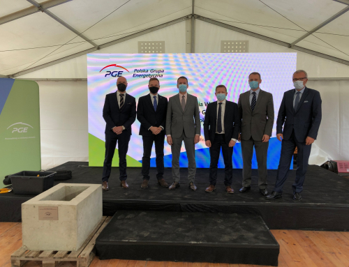 The construction of GE gas turbines has started in Dolna Odra Power Plant